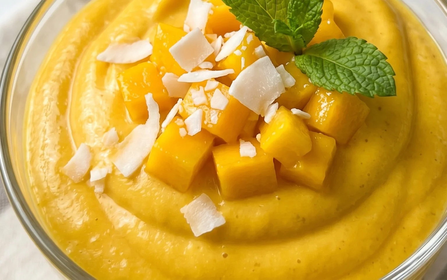 Vegan Mango Mousse