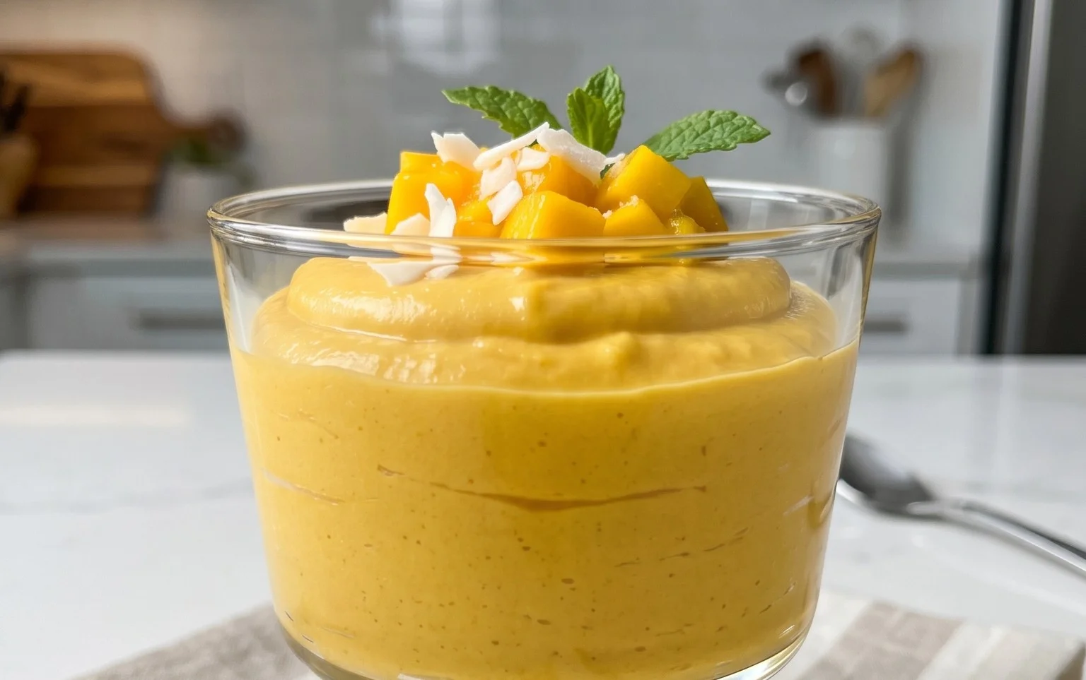 Vegan Mango Mousse