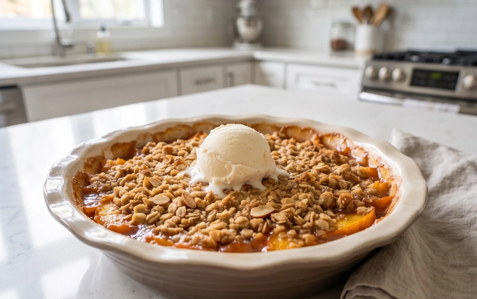 Peach Crisp