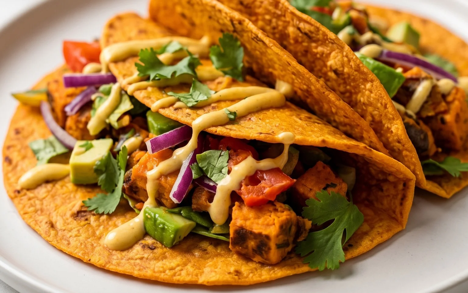 Sweet Potato Tortillas (Gluten-Free Vegan Wraps)