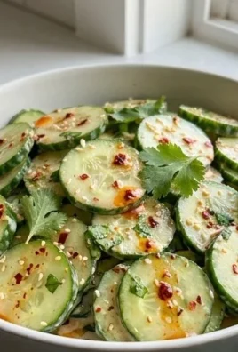 Creamy Asian Cucumber Salad Bowl