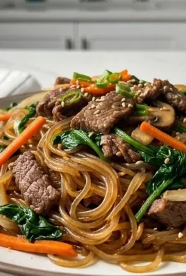 Japchae (Korean Glass Noodle Stir Fry)