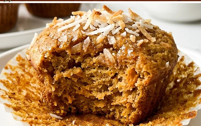 Anti-Inflammatory Coconut and Sweet Potato Muffin Recipe