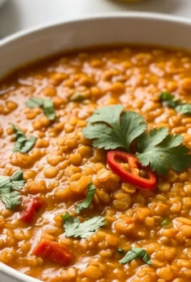 Spicy Red Lentil Curry