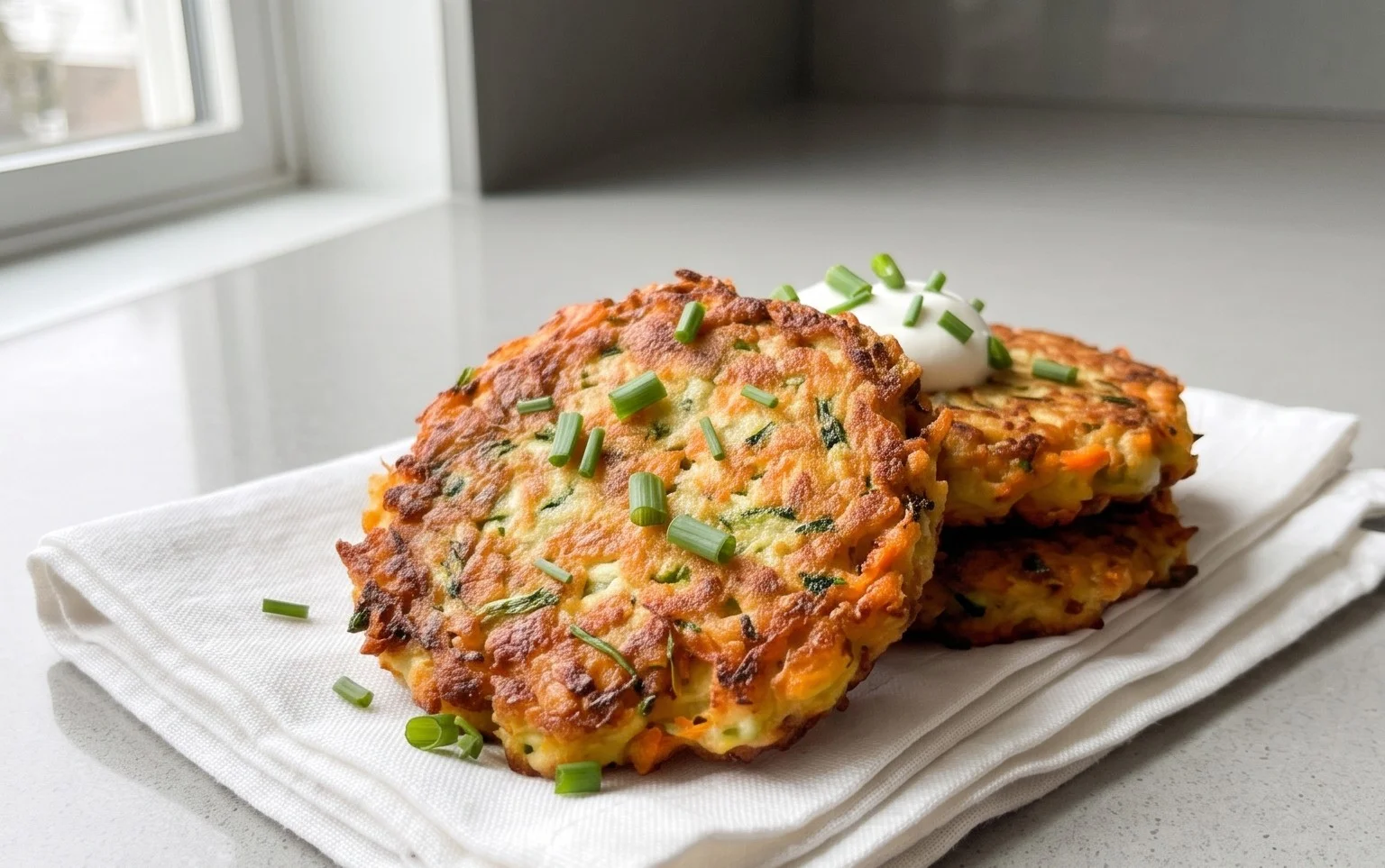 Vegetable Potato Fritters
