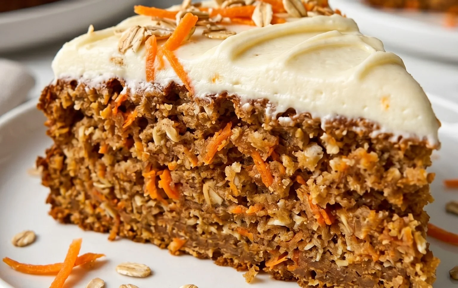 Easy Flourless Oatmeal Carrot Cake Recipe