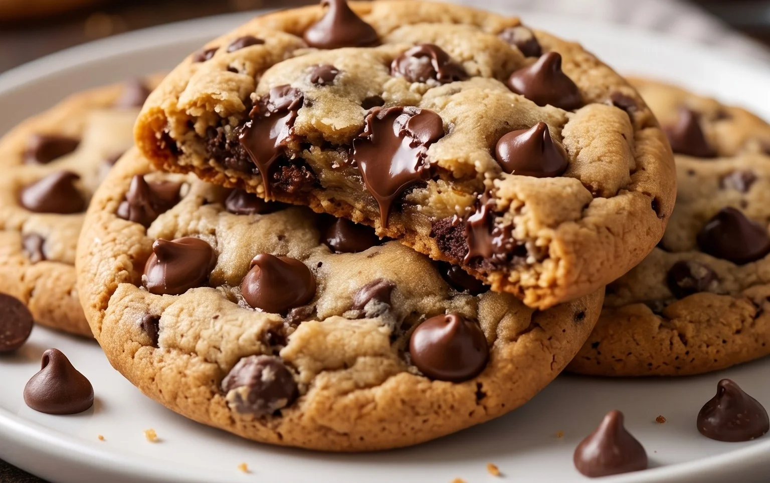 The Best Soft Chocolate Chip Cookies