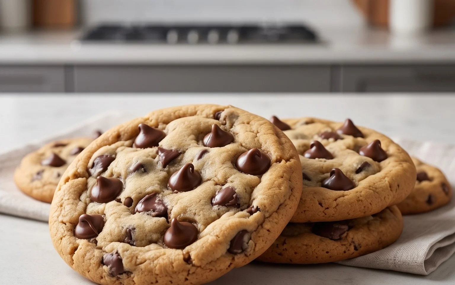 The Best Soft Chocolate Chip Cookies