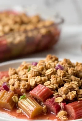 Easy Rhubarb Crisp