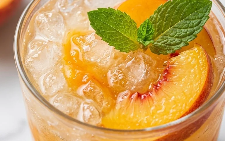 Refreshing Peach Lemonade