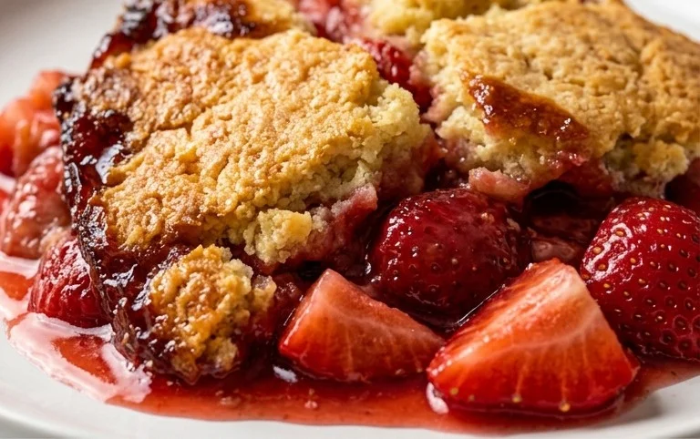 Strawberry Cobbler