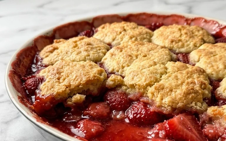 Strawberry Cobbler