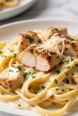 Low Calorie Chicken Alfredo