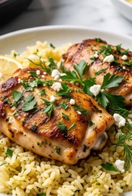 Greek Chicken and Lemon Rice (30 Minutes, One-Pot)