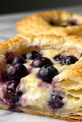 Blueberry Cream Cheese Puff Pastry