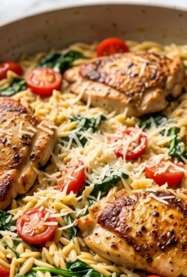 Chicken Orzo (30-Minutes, One-Pan)