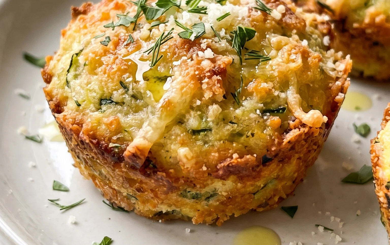 Zucchini Garlic Bites