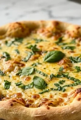 buttery garlic pizza