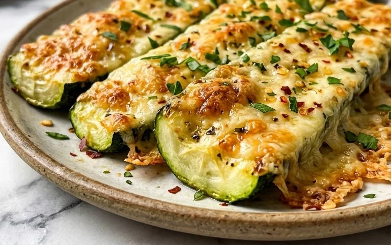 Baked Parmesan Zucchini
