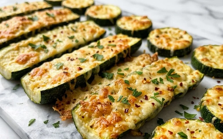Baked Parmesan Zucchini