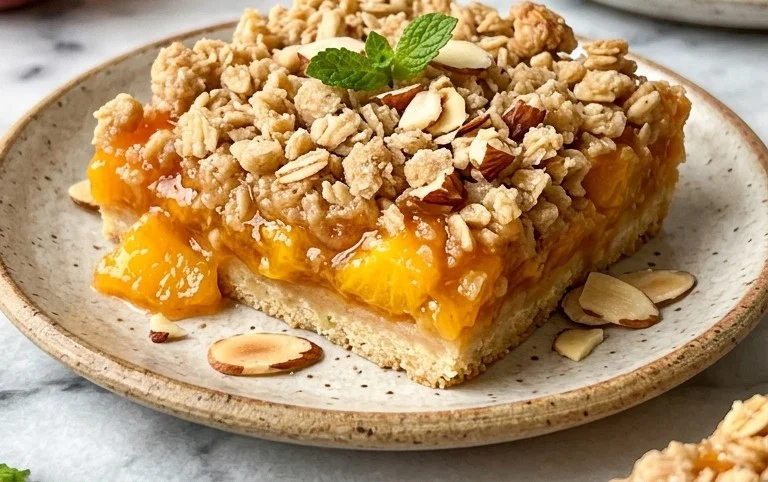 Fresh Peach Crum extractb Bars