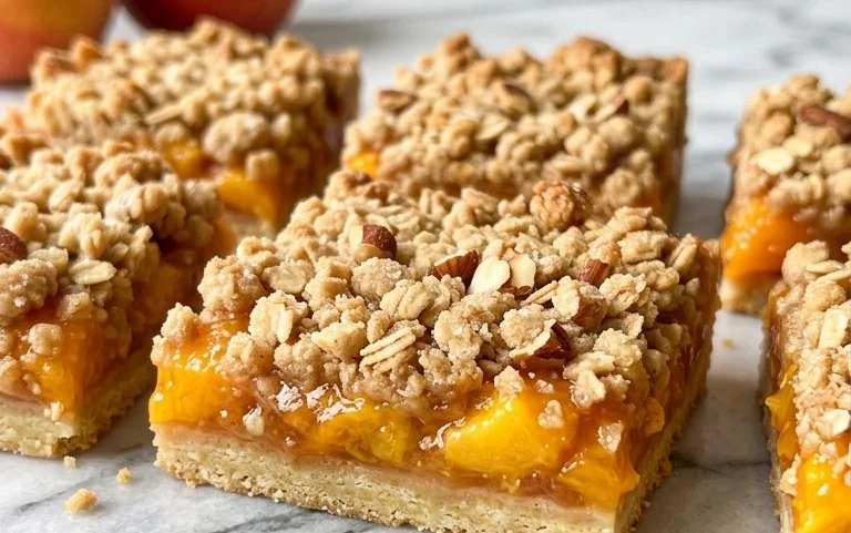 Fresh Peach Crum extractb Bars