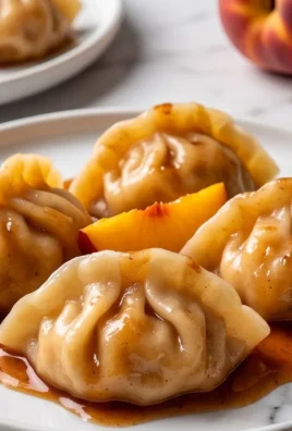 Peach Dumplings