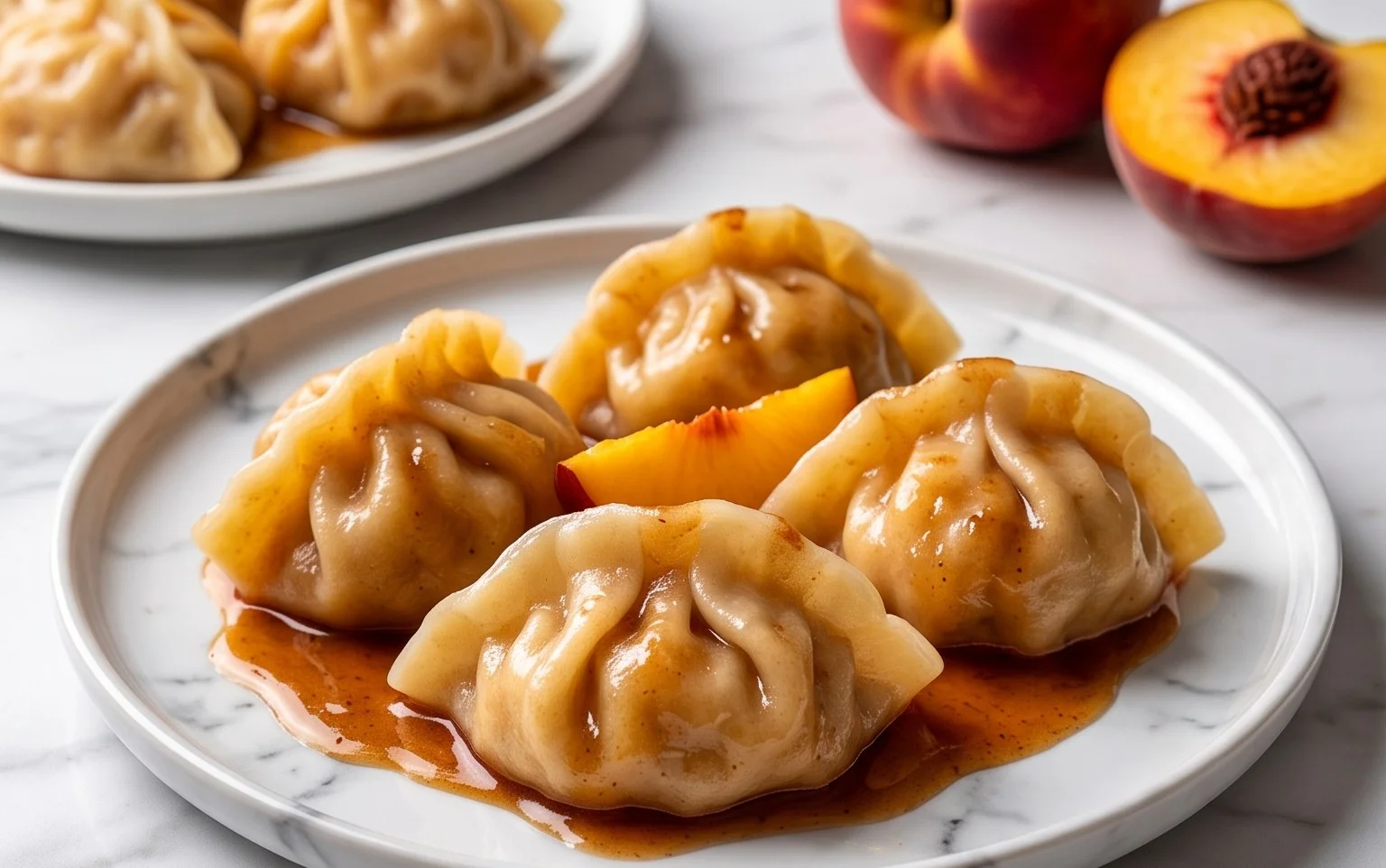 Peach Dumplings