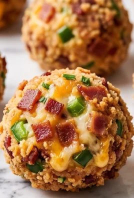 Beef Bacon Jalapeño Popper Cheese Balls