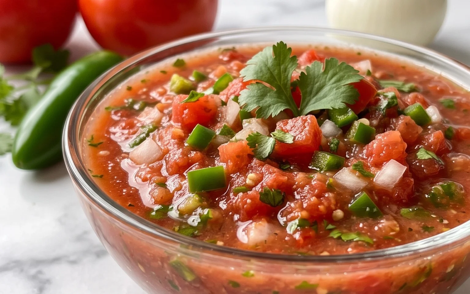 Blender Salsa (Restaurant Style Salsa)