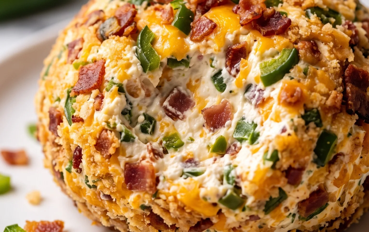 Jalapeno Popper Cheese Ball