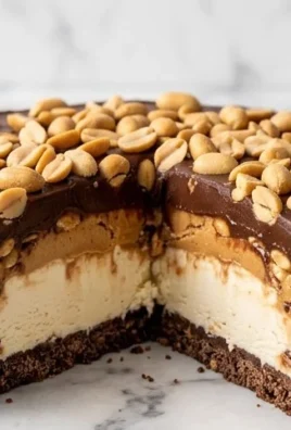 Buster Bar Ice Cream Cake