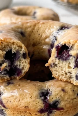 Blueberry Cake Donuts