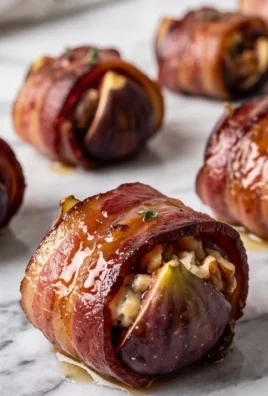 Beef Bacon Wrapped Stuffed Figs