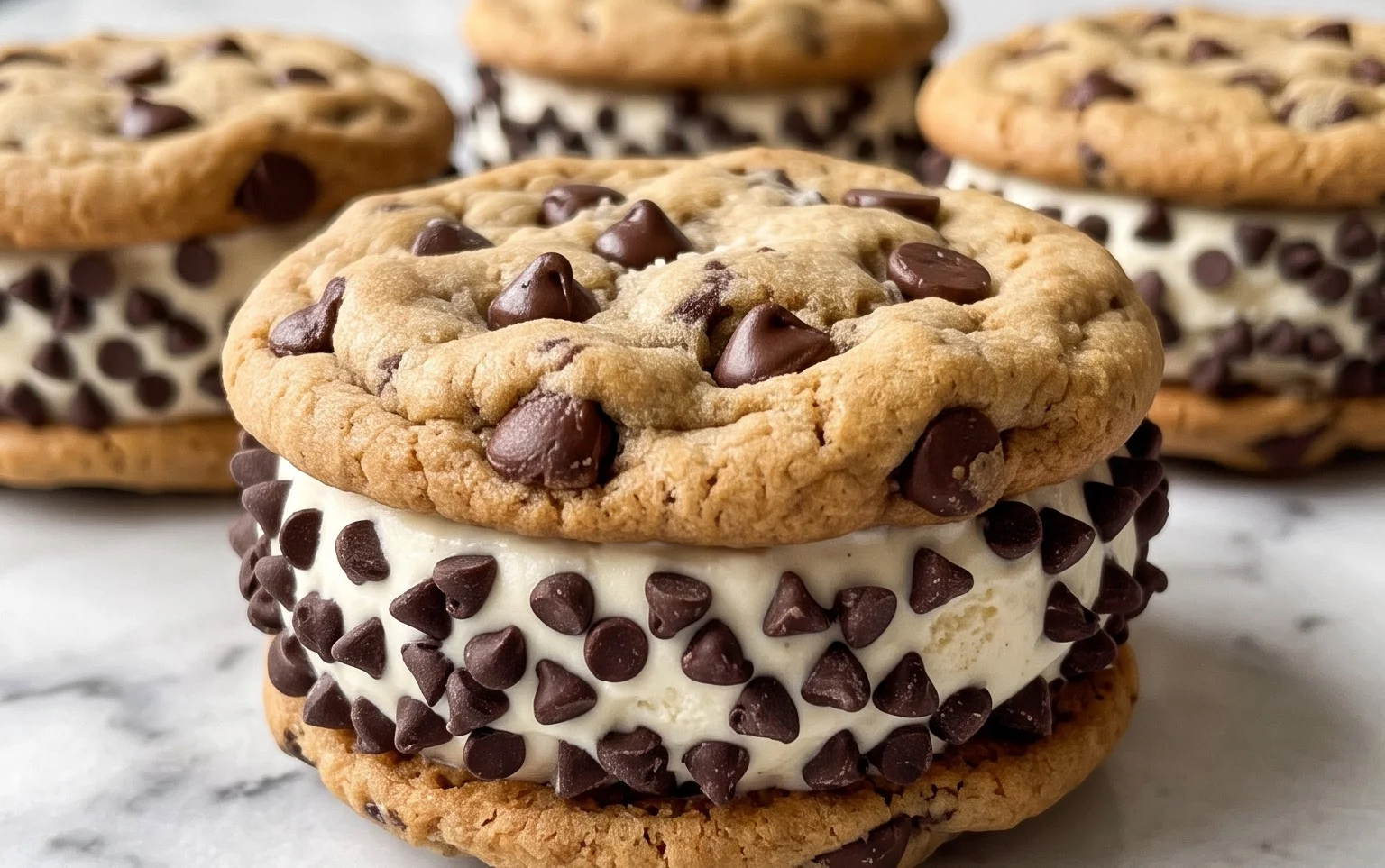 Cookie Ice Cream Sandwiches (Like a Chipwich!)