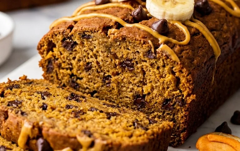Pumpkin Chip Banana Bread