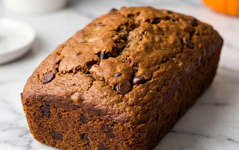 Pumpkin Chip Banana Bread